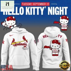 St. Louis Cardinals x Hello Kitty 2026 Limited Edition Hoodie, Hot 3D Shirt Trend ST Louis Cardinals X Hello Kitty 2026 Limited Edition Hoodie