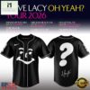 Steve Lacy Oh Yeah Tour 2026 Signature Baseball Jersey, Concert Baseball Jersey 3 Steve Lacy Oh Yeah Tour 2026 Signature Baseball Jersey, Concert Baseball Jersey Steve Lacy OH Yeah Tour 2026 Signature Baseball Jersey