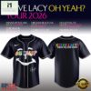 Steve Lacy Oh Yeah Tour 2026 Signature New Design Baseball Jersey, Concert Baseball Jersey 3 Steve Lacy Oh Yeah Tour 2026 Signature New Design Baseball Jersey, Concert Baseball Jersey Steve Lacy OH Yeah Tour 2026 Signature New Design Baseball Jersey