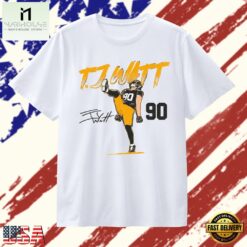 T.J. Watt pose signature Pittsburgh Steelers , Stylish 2D Graphic Shirt T J Watt Pose Signature Pittsburgh Steelers