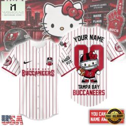 Tampa Bay Buccaneers NFL Kitty Game Day Custom Baseball Jersey Shirt , NFL Game Day Jersey Tampa Bay Buccaneers Nfl Kitty Game Day Custom Baseball Jersey Shirt