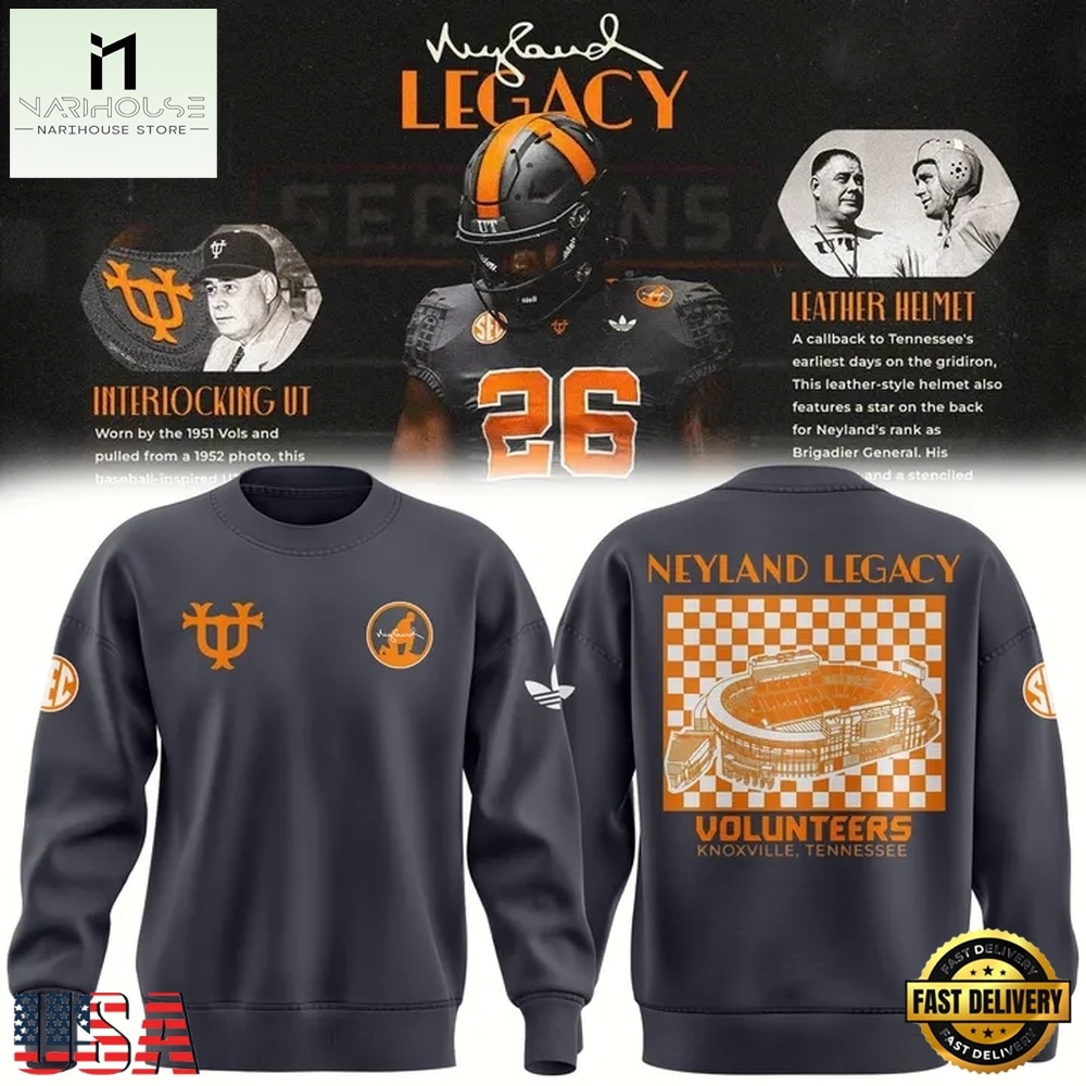 Tennessee Volunteers Football Neyland Legacy 2026 Sweatshirt, Hot 3D Shirt Trend Tennessee Volunteers Football Neyland Legacy 2026 Sweatshirt, Hot 3D Shirt Trend