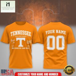 Tennessee Volunteers NCAA Campus Pride Back to School 2026 Personalized 3D Shirt , NCAA College 3D Shirt Tennessee Volunteers Ncaa Campus Pride Back TO School 2026 Personalized 3D Shirt