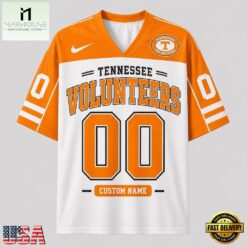 Tennessee Volunteers NCAA College Team Pride Personalized Football jersey, NCAA Football Fan Jersey Tennessee Volunteers Ncaa College Team Pride Personalized Football Jersey