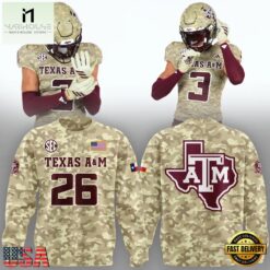 Texas A&M Aggies 2026 Honor & Support Camo Limited Edition Sweatshirt , Hot 3D Shirt Trend Texas A M Aggies 2026 Honor Support Camo Limited Edition Sweatshirt