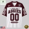 Texas A&M Aggies NCAA College Team Pride Personalized Football jersey, NCAA Football Fan Jersey Texas A M Aggies Ncaa College Team Pride Personalized Football Jersey