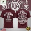 Texas A&M Aggies NCAA Road to Glory 2026 Football Champions 3D Shirt , NCAA College 3D Shirt Texas A M Aggies Ncaa Road TO Glory 2026 Football Champions 3D Shirt
