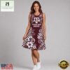 Texas A&M Aggies NCAA Sporty Floral Elegance Women’s Sleeveless Dress, NCAA Women Team Dress 3 Texas A&M Aggies NCAA Sporty Floral Elegance Women’s Sleeveless Dress, NCAA Women Team Dress Texas A M Aggies Ncaa Sporty Floral Elegance Women S Sleeveless Dress