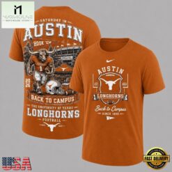 Texas Longhorns 2026 NCAA Back To Campus 3D Shirt , NCAA College 3D Shirt Texas Longhorns 2026 Ncaa Back TO Campus 3D Shirt