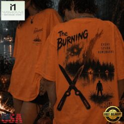 The Burning Every Spark Remembers Camp Horror New Design 3D Shirt , Trending New Design Shirt The Burning Every Spark Remembers Camp Horror New Design 3D Shirt