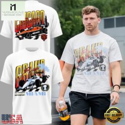 The Chicago Bears x Grand Prix 2026 T Shirt, Hot 3D Shirt Trend The Chicago Bears X Grand Prix 2026 T Shirt