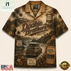 The Doobie Brothers Rock Band Hawaiian Shirt