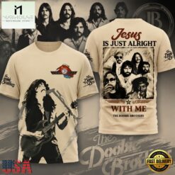 The Doobie Brothers With Me AOP 3D T Shirt , Music Fans 3D T Shirt The Doobie Brothers With ME Aop 3D T Shirt