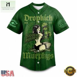 The Dropkick Murphys Do Or Die Going Out In Style Baseball Jersey , Concert Baseball Jersey The Dropkick Murphys DO OR Die Going Out IN Style Baseball Jersey