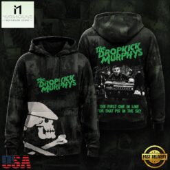 The Dropkick Murphys The First One In Line For That Pie In The Sky Hoodie , Popular 3D Music Tee The Dropkick Murphys The First One IN Line For That Pie IN The Sky Hoodie