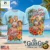 The Golden Girls Tropical Hibiscus Hawaiian Vibes 2026 3D Shirt , Popular 3D Music Tee The Golden Girls Tropical Hibiscus Hawaiian Vibes 2026 3D Shirt