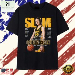 The Legend Of Caitlin Clark SLAM Magazine Vintage Basketball T Shirt, Stylish 2D Graphic Shirt The Legend OF Caitlin Clark Slam Magazine Vintage Basketball T Shirt