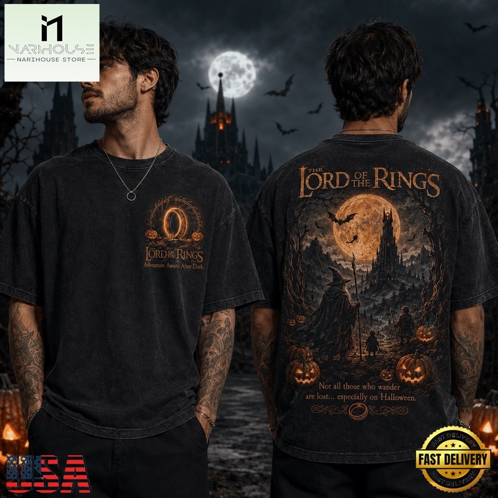 The Lord of the Rings Halloween Adventure Awaits After Dark 2026 3D Shirt , Trending New Design Shirt The Lord of the Rings Halloween Adventure Awaits After Dark 2026 3D Shirt , Trending New Design Shirt