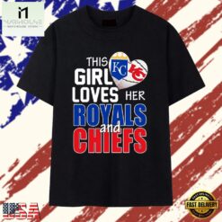 This Girl Loves Her Missouri Sports Royals And Chiefs Logo 2025 Premium T Shirt , Stylish 2D Graphic Shirt This Girl Loves Her Missouri Sports Royals And Chiefs Logo 2025 Premium T Shirt
