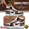 Thomas Rhett The Soundtrack to Life Tour 2026 Signature Red Air Jordan 1 Hightop Shoes