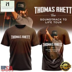 Thomas Rhett The Soundtrack to Life Tour 2026 Signed T Shirt , Music Fans 3D T Shirt Thomas Rhett The Soundtrack TO Life Tour 2026 Signed T Shirt