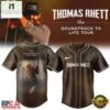 Thomas Rhett The Soundtrack to Life Tour Limited Edition Signature Baseball Jersey , Concert Baseball Jersey Thomas Rhett The Soundtrack TO Life Tour Limited Edition Signature Baseball Jersey