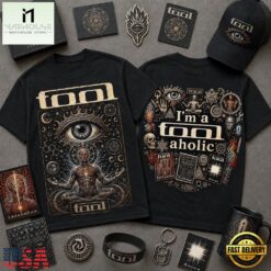 TOOL I’m a Toolaholic Sacred Eye Vintage 3D Shirt , Popular 3D Music Tee Tool I M A Toolaholic Sacred Eye Vintage 3D Shirt