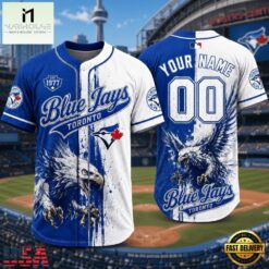 Toronto Blue Jays 2026 MLB Eagle America Personalized Baseball Jersey , MLB Sports Baseball Jersey Toronto Blue Jays 2026 Mlb Eagle America Personalized Baseball Jersey