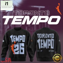 Toronto Tempo 2026 WNBA New Uniform Limited Edition Sweatshirt, Hot 3D Shirt Trend Toronto Tempo 2026 Wnba New Uniform Limited Edition Sweatshirt