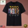 TOTO Band Graphic Discography Cast Signatures Rock T Shirt, Music Fan 2D Shirt 3 TOTO Band Graphic Discography Cast Signatures Rock T Shirt, Music Fan 2D Shirt Toto Band Graphic Discography Cast Signatures Rock T Shirt