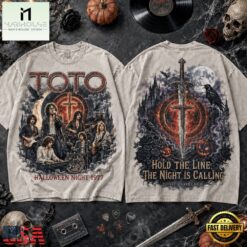Toto Halloween Night 1977 Vintage Tour 3D Shirt, Popular 3D Music Tee Toto Halloween Night 1977 Vintage Tour 3D Shirt