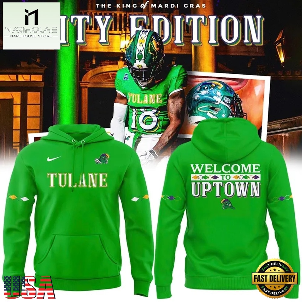 Tulane Green Wave 2026 City Edition Green Hoodie , Hot 3D Shirt Trend Tulane Green Wave 2026 City Edition Green Hoodie , Hot 3D Shirt Trend