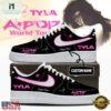 Tyla A POP World Tour Limited Edition Signature 2026 Black Air Force 1 Shoes
