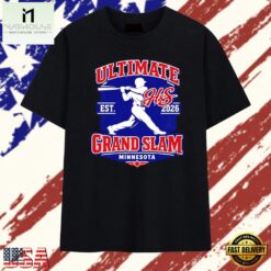 Ultimate H&S Grand Slam Minnesota Est 2026 T Shirt , Stylish 2D Graphic Shirt Ultimate H S Grand Slam Minnesota Est 2026 T Shirt