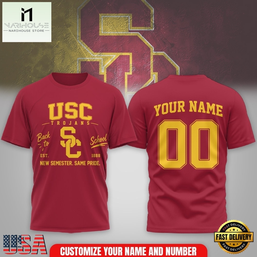 USC Trojans NCAA Campus Pride Back to School 2026 Personalized 3D Shirt , NCAA College 3D Shirt USC Trojans NCAA Campus Pride Back to School 2026 Personalized 3D Shirt , NCAA College 3D Shirt