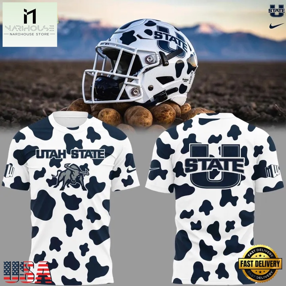 Utah State Aggies Best Helmet Edition Gameday T Shirt, Hot 3D Shirt Trend Utah State Aggies Best Helmet Edition Gameday T Shirt, Hot 3D Shirt Trend