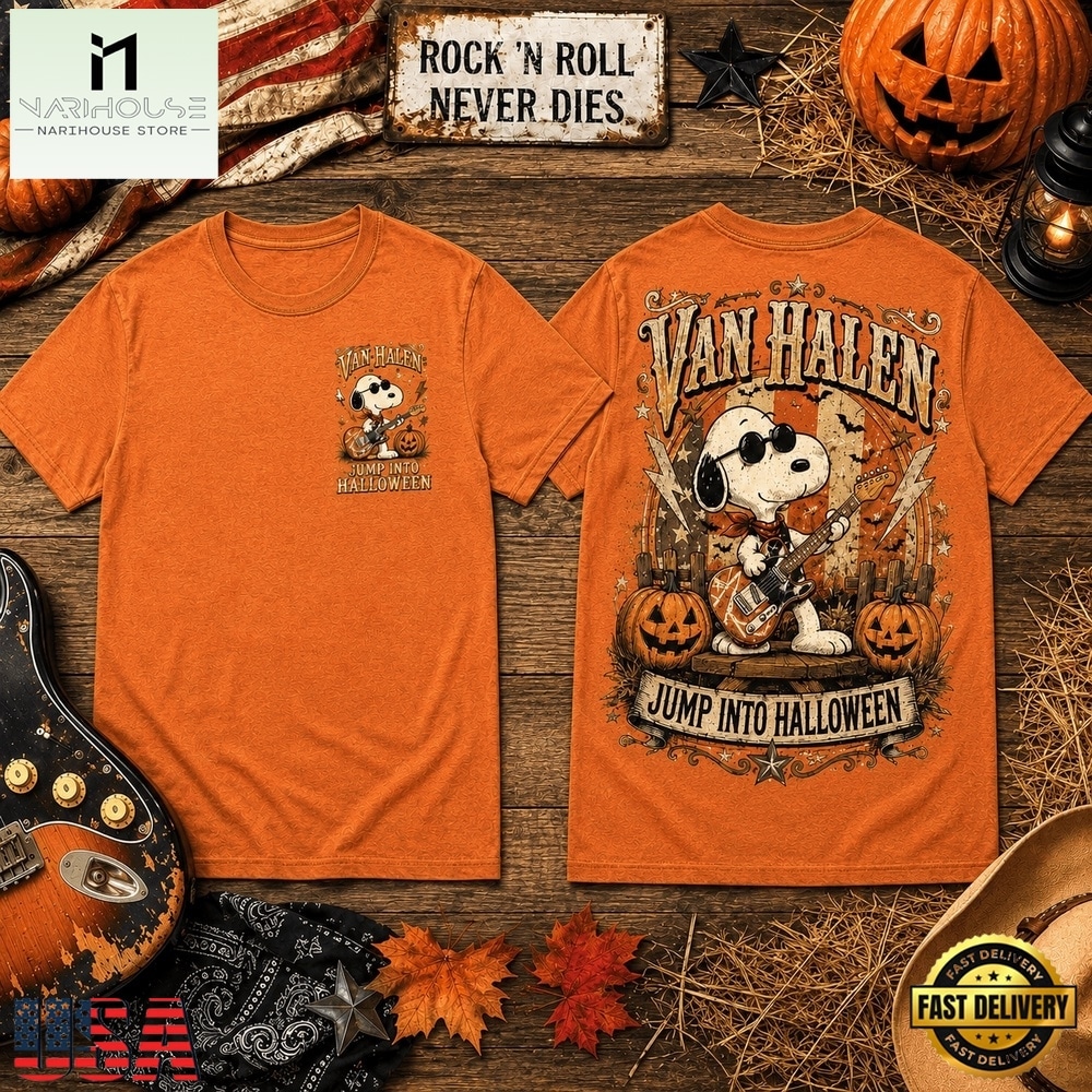 Van Halen Spooky Stage Vintage 3D Shirt, Popular 3D Music Tee Van Halen Spooky Stage Vintage 3D Shirt, Popular 3D Music Tee