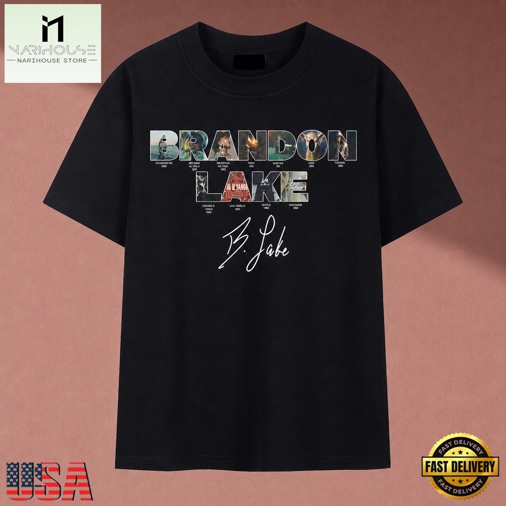 Vintage Brandon Lake Graphic T Shirt Signature Country Music Fan Shirt, Music Fan 2D Shirt Vintage Brandon Lake Graphic T Shirt Signature Country Music Fan Shirt, Music Fan 2D Shirt