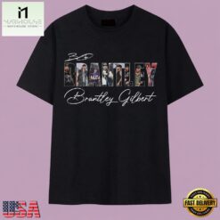 Vintage Brantley Gilbert Country Music Signatures T Shirt, Music Fan 2D Shirt Vintage Brantley Gilbert Country Music Signatures T Shirt