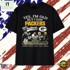 Vintage Green Bay Packers Greatness Signatures T Shirt , Stylish 2D Graphic Shirt Vintage Green Bay Packers Greatness Signatures T Shirt