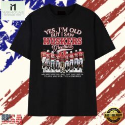 Vintage Nebraska Huskers Greatness Signatures T Shirt , Stylish 2D Graphic Shirt Vintage Nebraska Huskers Greatness Signatures T Shirt