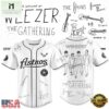 Weezer Merch X Houston Astros The Gathering Tour Baseball Jersey , Concert Baseball Jersey Weezer Merch X Houston Astros The Gathering Tour Baseball Jersey