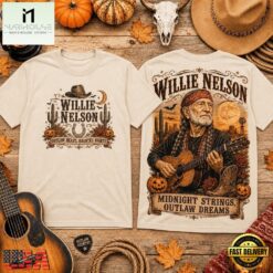 Willie Nelson Pumpkin Pickin’ Rebel Music 3D Shirt, Popular 3D Music Tee Willie Nelson Pumpkin Pickin Rebel Music 3D Shirt