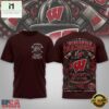 Wisconsin Badgers 2026 NCAA Firefighter Built for the Fire 3D Shirt , NCAA College 3D Shirt Wisconsin Badgers 2026 Ncaa Firefighter Built For The Fire 3D Shirt