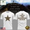 Ye Live At The Superdome Shirt, 2026 Ye Live Concert Tour White T Shirt, Popular 3D Music Tee YE Live AT The Superdome Shirt 2026 YE Live Concert Tour White T Shirt