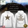 Ye Live Concert Tour At The Superdome 2026 White Hoodie, Popular 3D Music Tee YE Live Concert Tour AT The Superdome 2026 White Hoodie