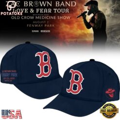 Zac Brown Band x Boston Red Sox Fenway Park Love & Fear Tour 2026 Navy Cap