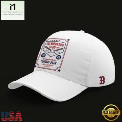 Zac Brown Band X Boston Red Sox Love & Fear Tour 2026 Fenway Park Limited White Cap