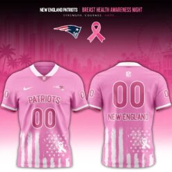New England Patriots 2026 x Breast Health Awareness Night Limited Edition Football Jersey, Trending Football Shirt New England Patriots 2026 X Breast Health Awareness Night Limited Edition Football Jersey