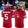 San Francisco 49ers x The Strokes Reality Awaits World Tour 2026 Limited Edition Signature Football Jersey, Trending Football Shirt 2 San Francisco 49ers x The Strokes Reality Awaits World Tour 2026 Limited Edition Signature Football Jersey, Trending Football Shirt San Francisco 49ers X The Strokes Reality Awaits World Tour 2026 Limited Edition Signature Football Jersey